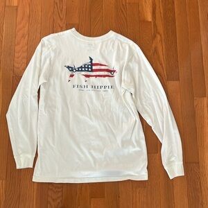 Fish Hippie long sleeve tee